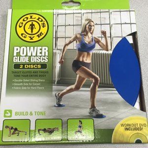 Gold Gym power glide discs(2) workout